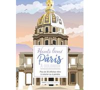 Affiches à colorier Hauts-lieux de Paris