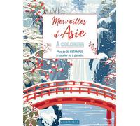 Affiches à colorier : Merveilles d'Asie