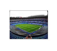 Affiches D'Art Abstrait 40x60cm (Sans cadre) toile peinture Murale Art Santiago Poster Stade de Football Poster Santiago Bernabeu Stadium Salle Poster Esthétique Maison Cadeau Decoration toile peintu