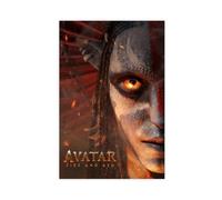 Affiches d'art uniques Feu et Cendres Avatar3 pour film fantastique intérieur - 2 toiles de décoration murale - Impression sur toile pour salon, chambre à coucher - Tableaux 30 x 45 cm