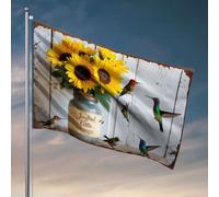 Affiches de dortoir universitaire pour les gars Joyful Little Things. Drapeau d'été Drapeaux décoratifs de maison (30 x 45 cm)