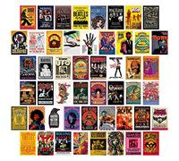 Affiches Esthétiques de Groupe de Rock pour Chambre,50 PCS Décoration Murale D'album de Concert de Musique Rétro Affiches de Groupe de Rock pour Chambre