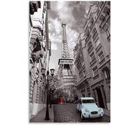Affiches et impressions 60 * 90cm Senza Cornice Affiche Noir Et Blanc Paris Picture Print Modern Family Bedroom Decor Poster