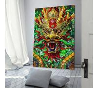 Affiches et impressions de Shenron, comme un dragon, pour la maison, la chambre, les toilettes, la salle de bain, décoration murale, art mural, toile, couple d'anniversaire, célébration, 60 x 90 cm