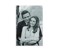 Affiches et impressions June Carter Cash Poster Canvas Wall Art Pictures for Bedroom Wall Art Gifts Decor 40 * 60cm Senza Cornice