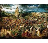 Affiches et impressions Moderne Art Poster Peinture classique la Montée au Calvaire de Pieter l'Ancien Brueghel pour la décoration de bureau 60x90cm