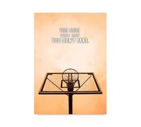 Affiches Et Imprimés De Motivation Sportive, Basket-Ball, Art Mural Moderne, Pour Chambre De Garçon, Décoration D'Intérieur, Format A8 30X40Cm Sans Cadre