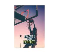 Affiches Et Imprimés De Motivation Sportive, Basket-Ball, Art Mural Moderne, Pour Chambre De Garçon, Décoration D'Intérieur, Format A7 21X30Cm Sans Cadre