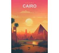 Affiches Et Imprimés De Paysages Urbains De L'Égypte, Le Caire, Peinture Sur Toile, Art Mural, Décoration De Salon Et De Maison 21X30Cm Sans Cadre