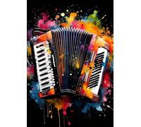 Affiches et photos murales du festival de musique,studio de musique,décoration d'intérieur,peintures sur toile 21x30cm sans cadre