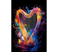 Affiches et photos murales du festival de musique,studio de musique,décoration d'intérieur,peintures sur toile 21x30cm sans cadre