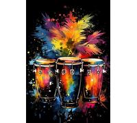 Affiches et photos murales du festival de musique,studio de musique,décoration d'intérieur,peintures sur toile 30x40cm sans cadre