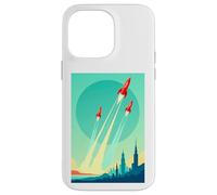 Affiches géométriques minimalistes rétro avec dégradés artdeco Coque pour iPhone 14 Pro Max