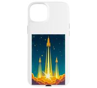 Affiches géométriques minimalistes rétro avec dégradés artdeco Coque pour iPhone 15 Plus