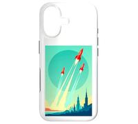 Affiches géométriques minimalistes rétro avec dégradés artdeco Coque pour iPhone 17