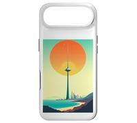 Affiches géométriques minimalistes rétro avec dégradés artdeco Coque pour iPhone Air