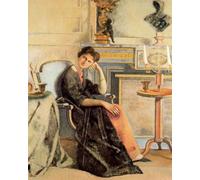 Affiches murales Balthus《Baronne Alain de Rothschild》40x50cm Non encadrée