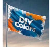 Affiches pour dortoir universitaire DIY vos propres couleurs : palette créative drapeau gym drapeau homme cabe décoration (30 x 45 cm)