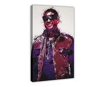 Affiches sur toile 30 * 50cm Senza Cornice Usher Rapper Singer Poster sportivo e arte della parete Arredamento moderno della camera da letto della famiglia
