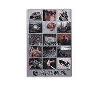 Affiches sur toile 40 * 60cm Senza Cornice Teen Wolf Style Poster Soggiorno Camera da letto Pittura Opera d'arte