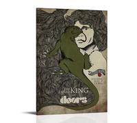 Affiches The Doors - Impression sur toile - Décoration murale vintage pour salon, chambre à coucher - 30 x 45 cm - Style cadre