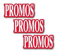 Affichesstore 30503 - Kit 3 Panneaux Promos L48 H24 cm - Carton 350g. - Prédécoupés - Qualité Imprimerie - Aspect Satiné