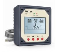Afficheur LCD de compteur à distance MT-1 pour contrôleur de charge de panneau solaire à batterie Duo