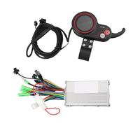 Afficheur LCD pour Vélo Électrique, Panneau de Contrôle avec Interrupteur de Changement de Vitesse, Noir - Étanche et Durable, Installation Facile, Compatible VTT et Trottinette (Modèle bimode à