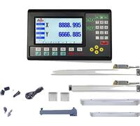 Afficheur numérique LCD DRO Set, haute résolution 5µm, support multilingue , GCS909-2 LCD DRO SET