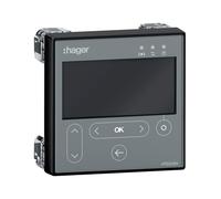 Afficheur porte h3+ - APPAREILLAGE DE TETE HAGER HTD210H