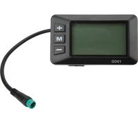 Afficheur pour vélo électrique 36 V 48 V LCD GD01 5 PIN WALFERFORTER POUR guidon 22,2 mm