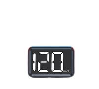 Afficheur Tete Haute Affichage tête haute for voiture Compteur de vitesse for Écran 3,2 pouces for Hud Accessoires d'intérieur(Blue)