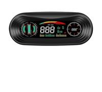 Afficheur Tete Haute Affichage tête haute GPS HUD for voiture tout-terrain 4X4 Inclinomètre Panneau numérique GPS Compteur de vitesse Pas Boussole automobile Altitude Horloge Affichage Tete Haute Voit
