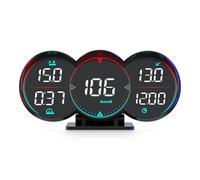 Afficheur Tete Haute Affichage tête haute HUD Compteur de vitesse pente Alarme température d'huile d'eau voiture Diagnostic survitesse