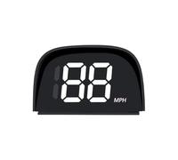 Afficheur Tete Haute Affichage tête haute HUD for voiture KM/MPH GPS universel numérique Compteur de vitesse Jauges Grands accessoires automobiles(B)