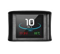 Afficheur Tete Haute Affichage tête haute Ordinateur de bord voyage Kilométrage numérique voiture l'ordinateur conduite Compteur vitesse Jauge température