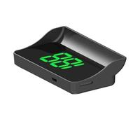 Afficheur Tete Haute Affichage tête haute Projecteur de vitesse pare-brise Compteur numérique intelligent for toutes les voitures, bus, camions, vélos, scooters Accessoires(Green)