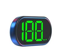 Afficheur Tete Haute Compteur de vitesse numérique GPS for voiture HUD Affichage tête haute Accessoires Grande police Unité KMH