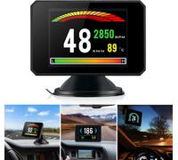 Afficheur tête haute Hud P16 Obd Car Water Temperature Digital Black