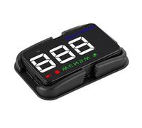 Afficheur Tête Haute Hud pour Voiture, Compteur Numérique Intelligent Noir
