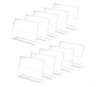 Affichez vos moments avec ces 10 supports en acrylique transparent pour photos et cartes (C)