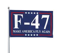 Affichez votre patriotisme avec le drapeau des avions de chasse - Make America Fly Again, panneau de jardin 4 x 6 pieds