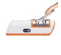 Affilacoltelli - Affilacoltelli Manuale, Pietra Per Affilare A 3 Fasi Per Utensili Da Taglio | Automatica Ricaricabile Usb Per Coltelli | Per Lucidare Rasoio Cucina Giardino Anziani A