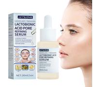 Affinage des pores à l'acide lactobionique - Acide lactobionique hydratant doux,30m Face Oil Hydrate Replenish Care Peau déshydratée Absorption rapide de l'humidité pour les peaux assoiffées