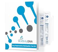 AffinityDNA Test ADN de myélopathie dégénérative (DM) pour Chien | Kit de prélèvement d'échantillons pour 1 Chien | Test DM | Résultats en 7 Jours ouvrables | Un kit sans Frais supplémentaires