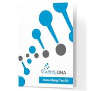 AffinityDNA Test d'allergie aux chevaux pour 60 allergènes (IgEI) | Kit de prélèvement d'échantillons de sang à domicile pour 1 équin | Test d'allergie aux IgE | Résultats de laboratoire en 7 jours