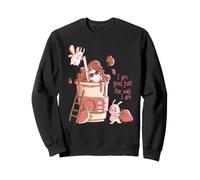 Affirmation I Am Good Just The Way I Am Bunny Sweatshirt