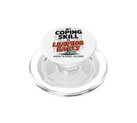 Affirmation Positive Soins personnels Pleine Conscience Anxiété Sociale PopSockets PopGrip pour MagSafe