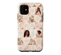 Affirmations de la pensée Positive de la Femme Noire Coque pour iPhone 11