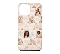 Affirmations de la pensée Positive de la Femme Noire Coque pour iPhone 12 Pro Max